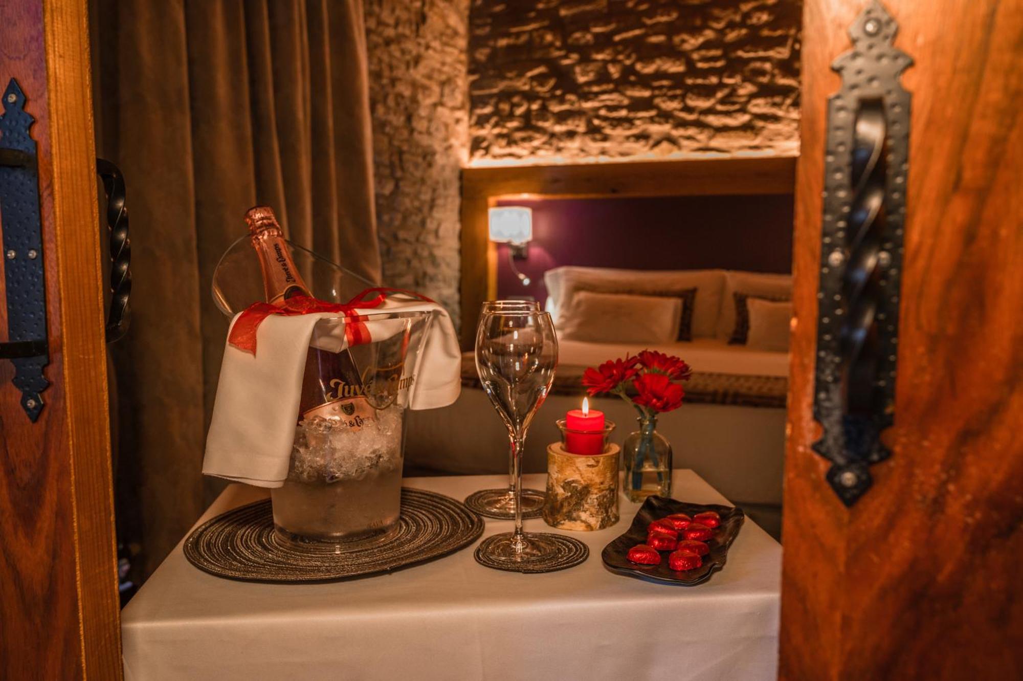 Hotel Hostal Estrella Rupit Kültér fotó